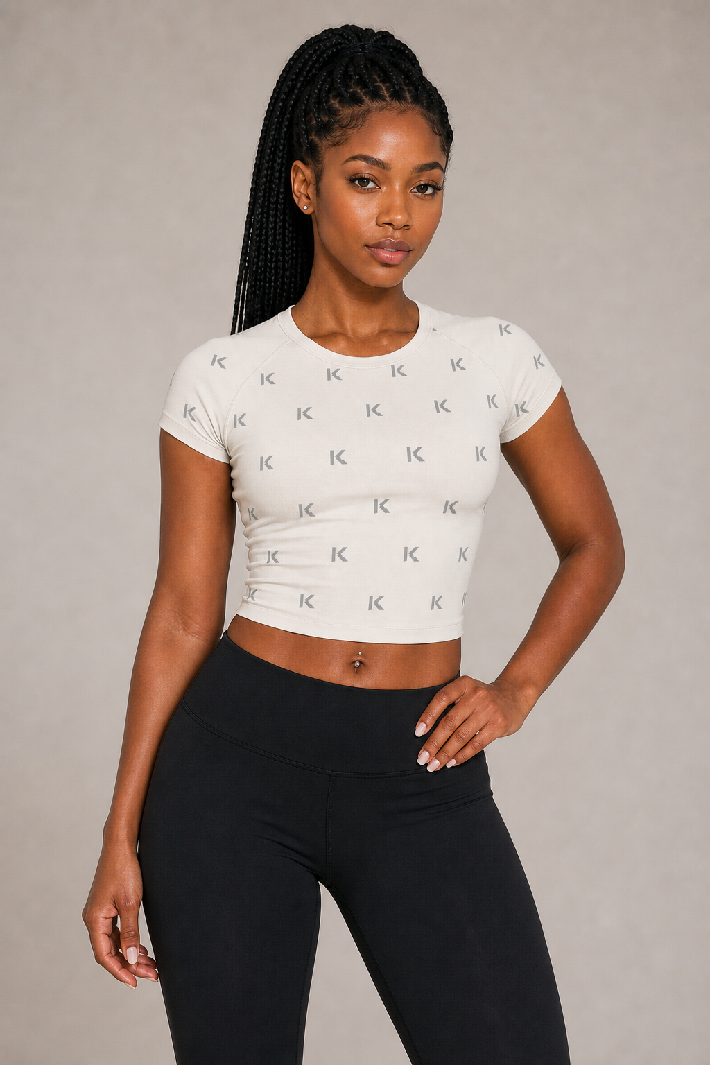 KYNDEO Purpose Fitted Tee — Black-owned premium activewear fitted tee for gym, street, and everyday movement