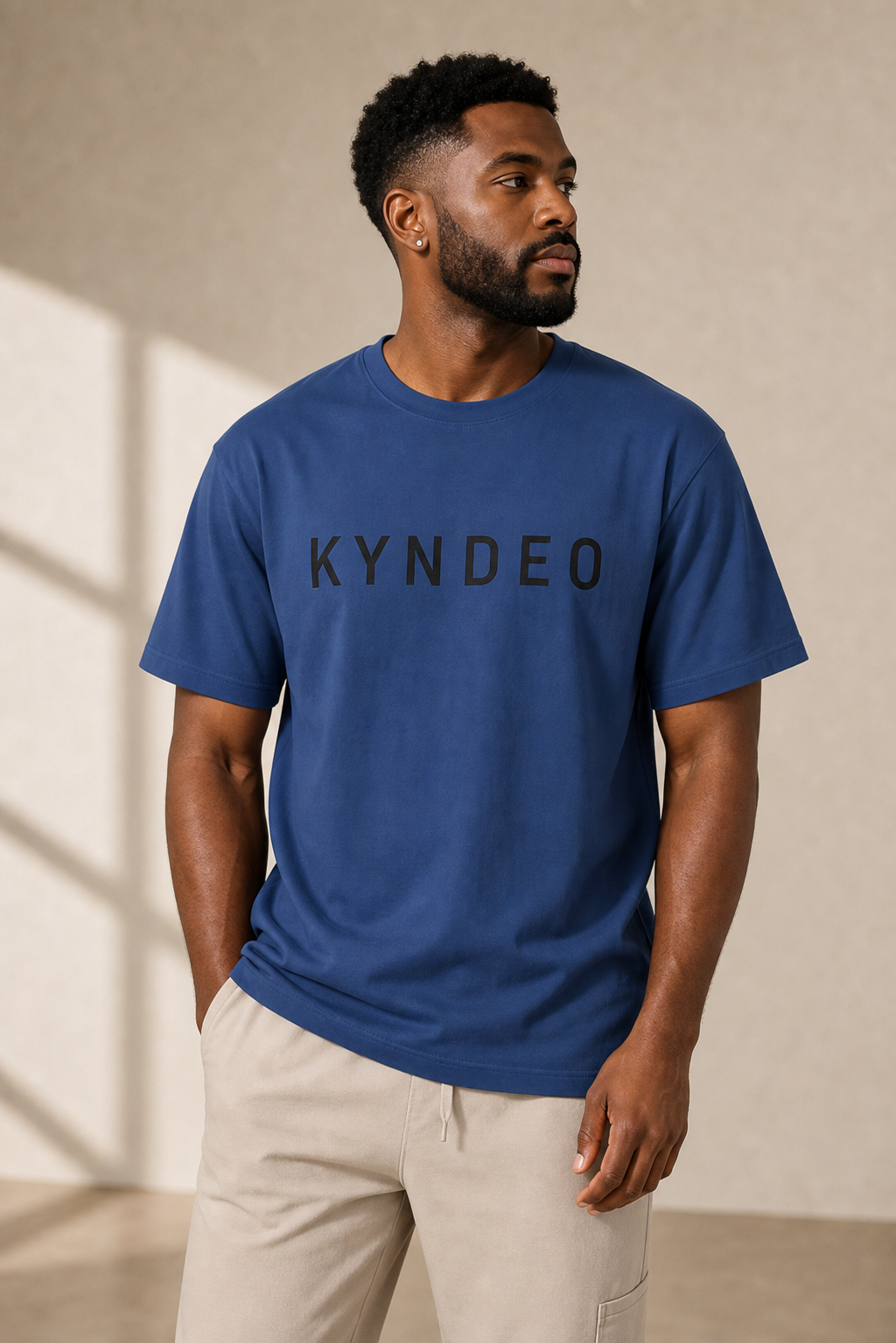 KYNDEO Maison Core Unisex Tee — Black-owned premium activewear tee built for movement, comfort, and street-ready style