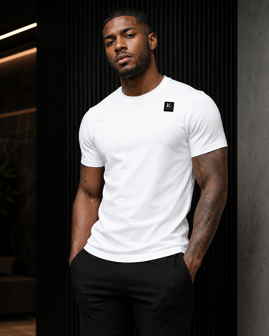 KYNDEO Signature Ivory Fit Tee