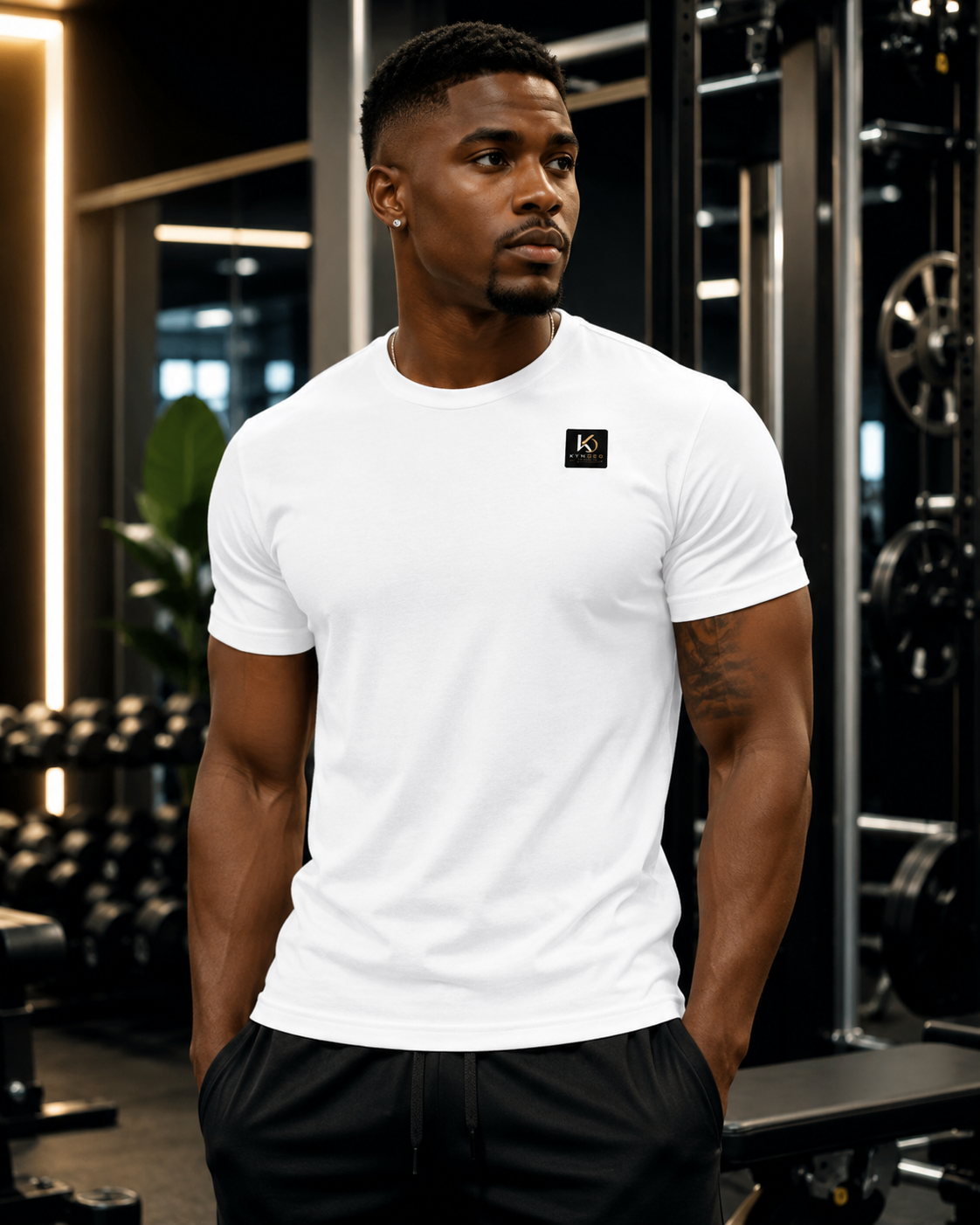 KYNDEO Signature Ivory Fit Tee