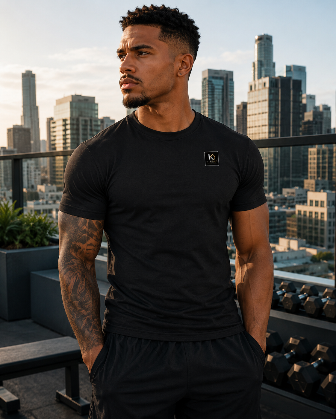KYNDEO Signature Noir Fit Tee