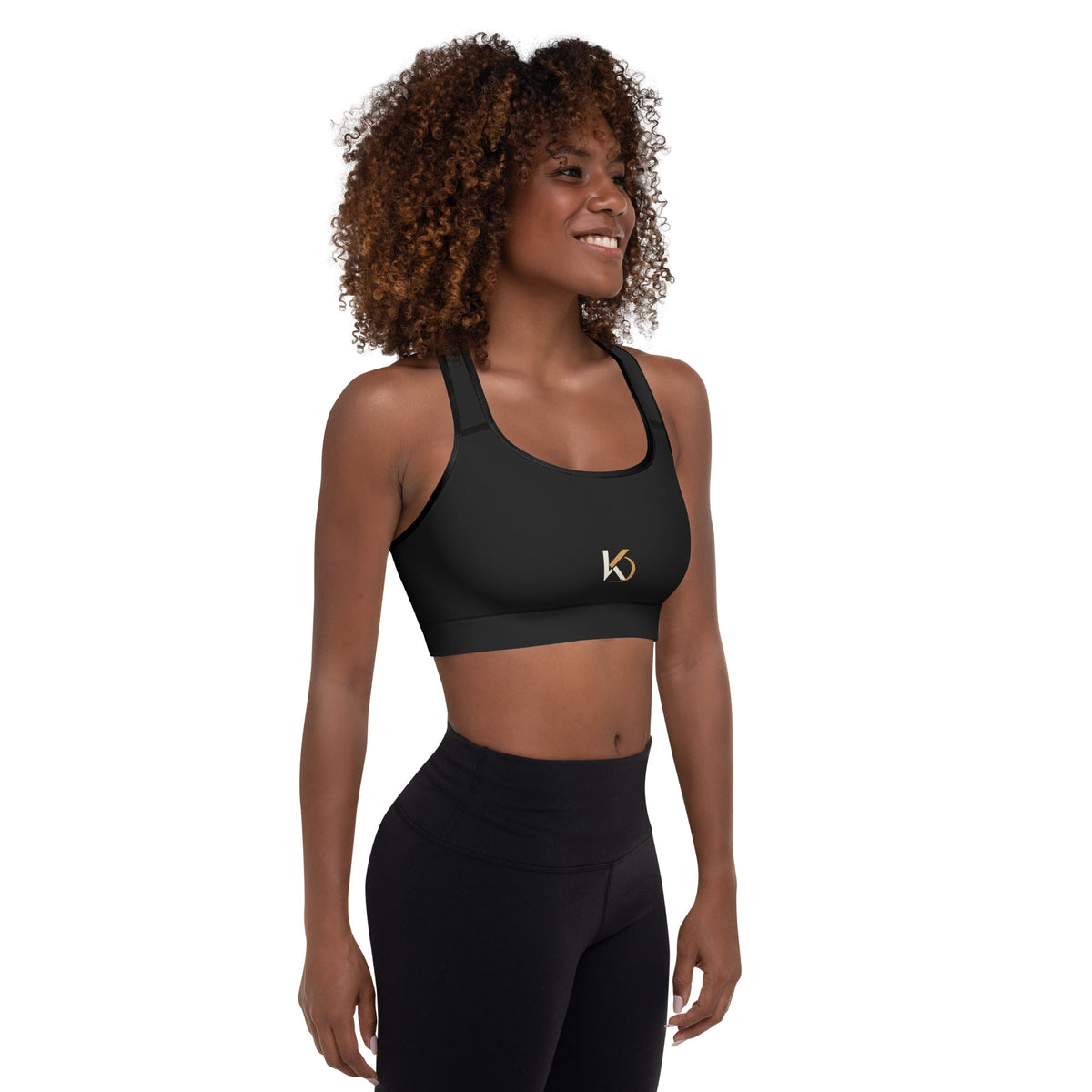 Original KYNDEO Midnight Form Sports Bra product mockup, right view
