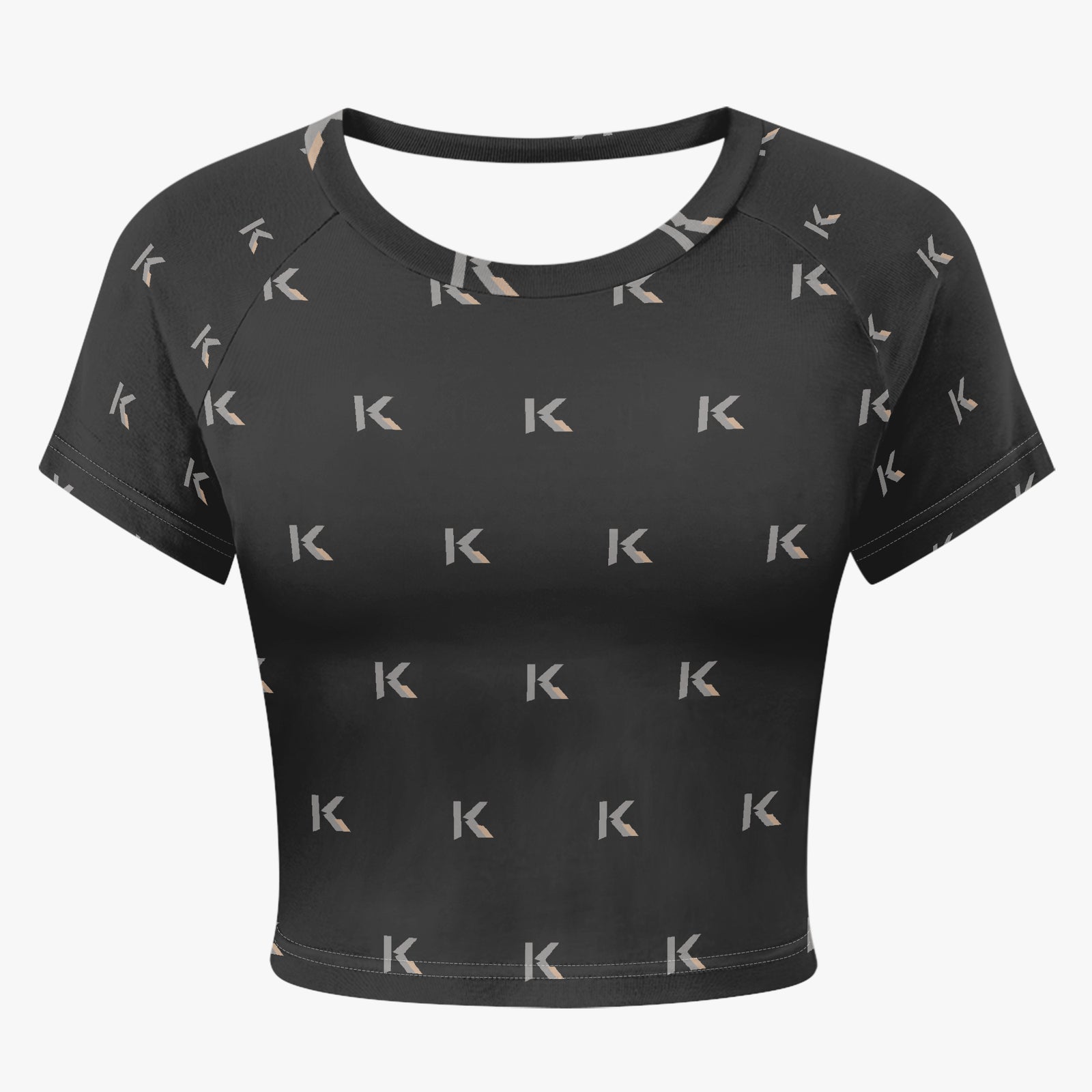 KYNDEO Purpose Fitted Tee in Noir Monogram product view