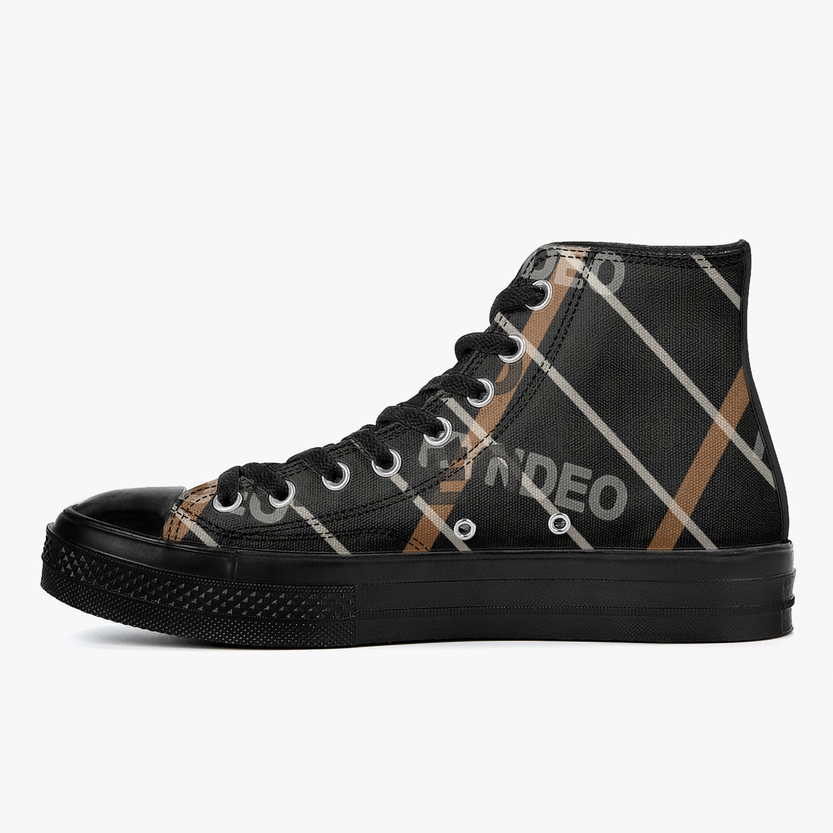 KYNDEO High-Top Canvas Sneaker - Black — product image