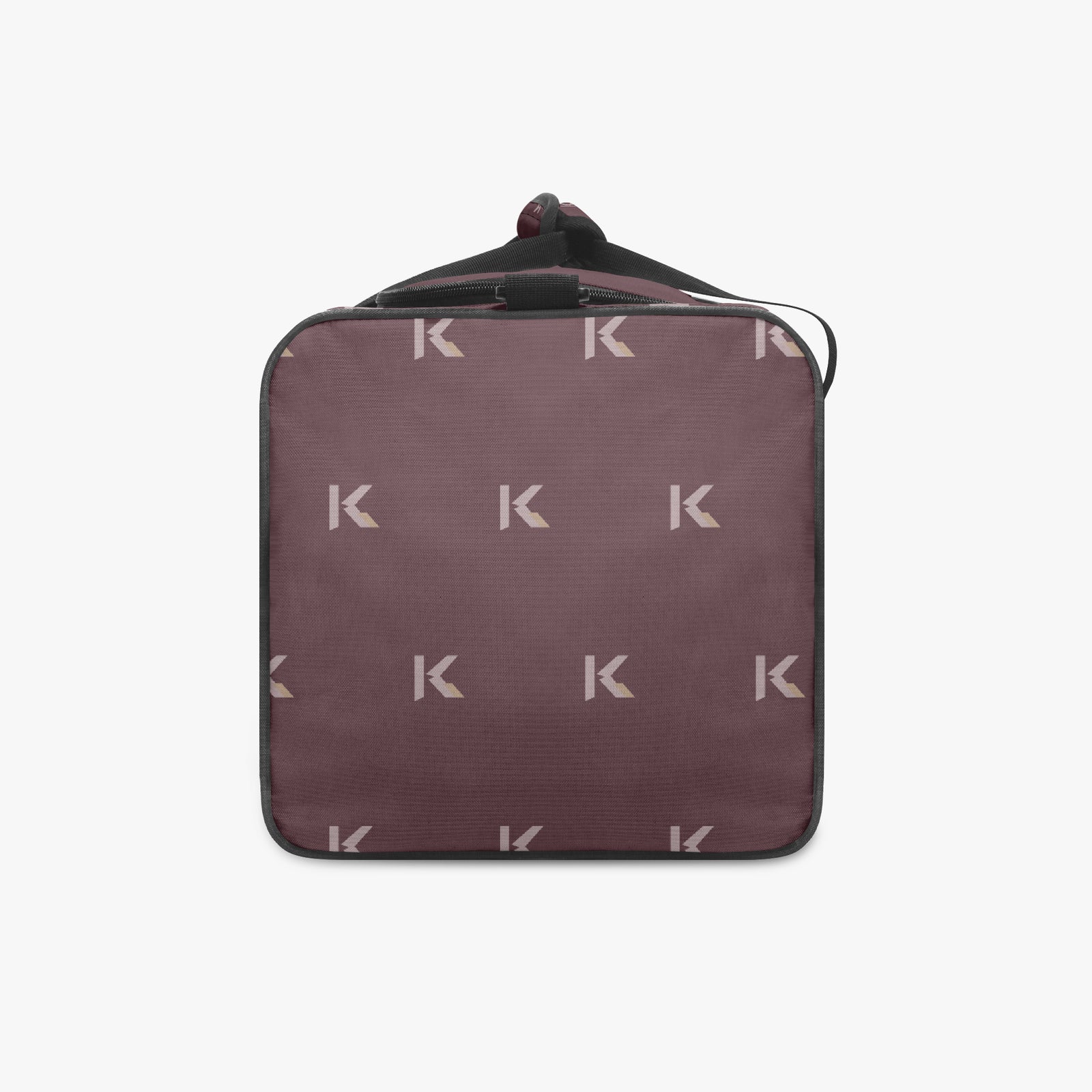 KYNDEO Motion Duffle Bag in Oxblood Monogram for gym and travel carry