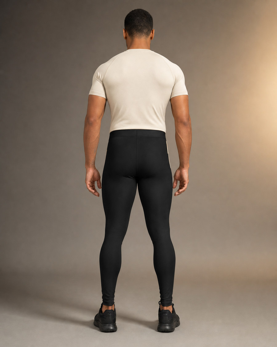 KYNDEO Base Layer Tight complete back view showing the plain rear
